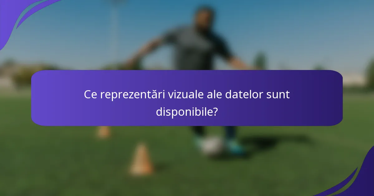 Ce reprezentări vizuale ale datelor sunt disponibile?